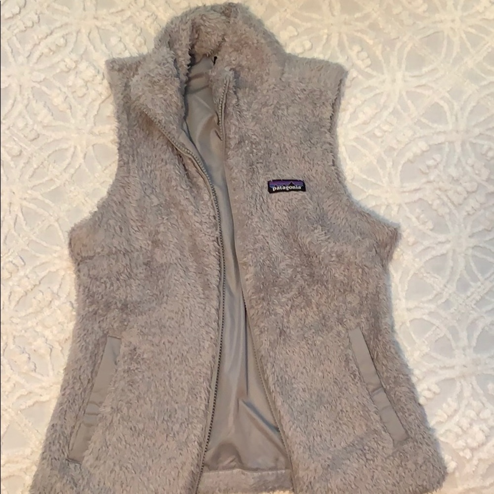 grey Patagonia vest